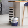 Corona Decorative Metal Trash Bin Waste Basket - 11.25" x 10.5"